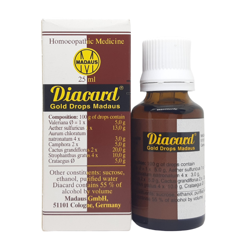 Diacard Gold Drops Madaus (Adel)