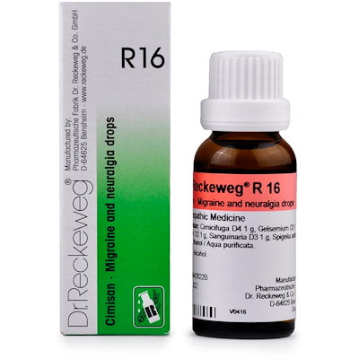 Dr. Reckeweg R 16 Migraine and Neuralgia Drop
