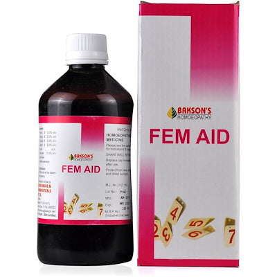 Fem Aid syrup Bakson