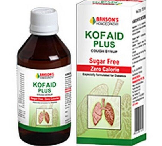 Kof Aid Plus Syrup (Sugar Free) Bakson
