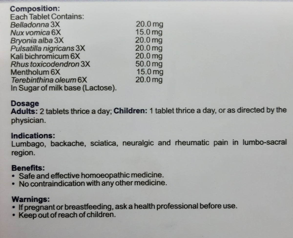 Lumboral Tabs Bhargava