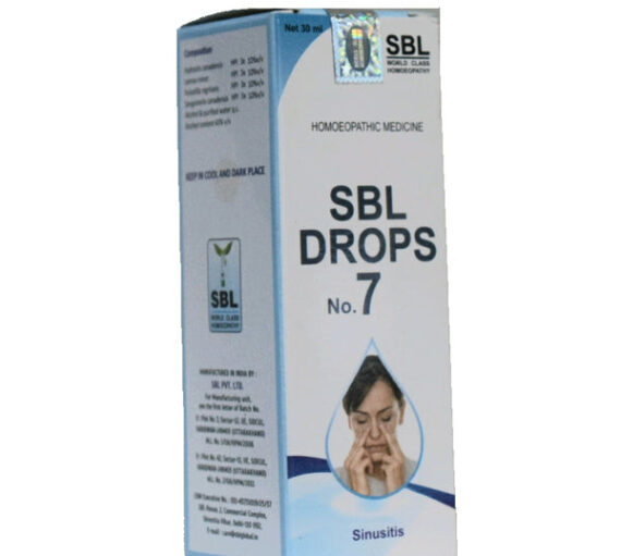 SBL Drops No.7 Sinusitis