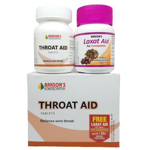 Throat Aid Tablets Bakson